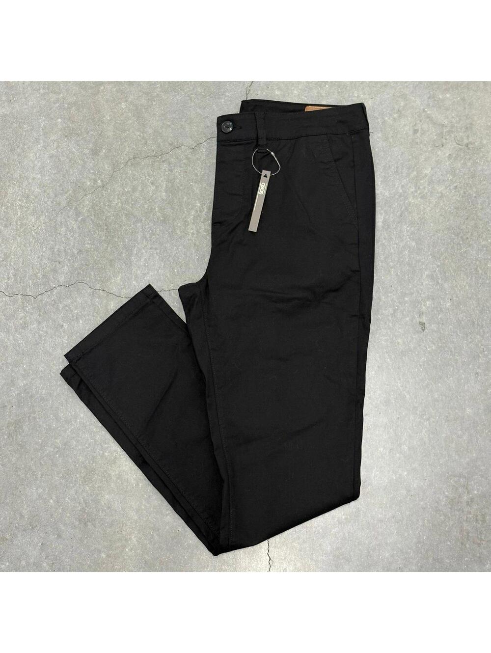 ASOS Plain Black Chino Pants NWT